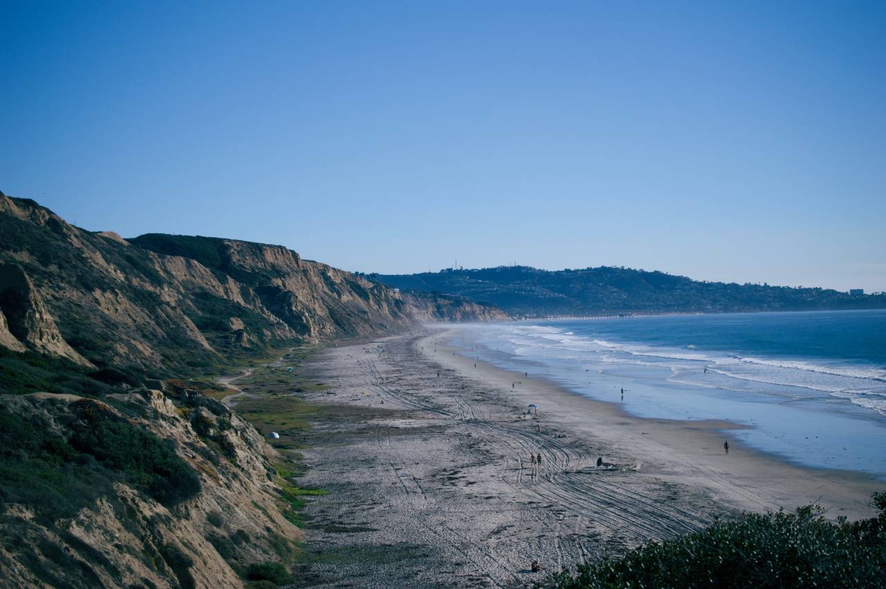 The Beach Blacks Beach San Diego California The Bluffs